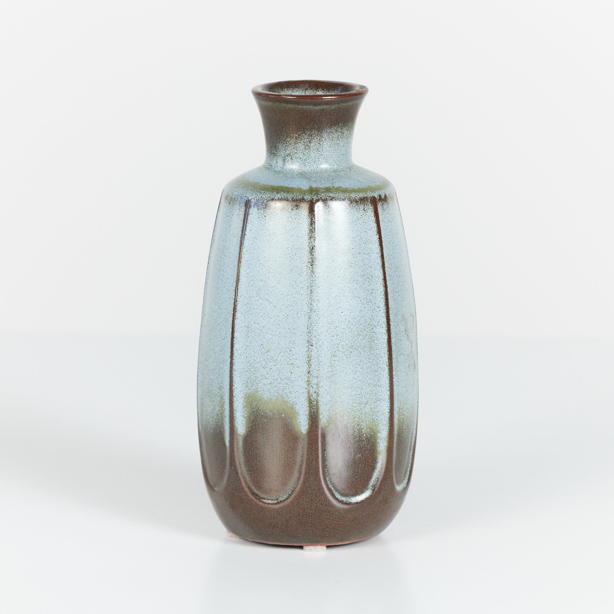 Frankoma Two Tone Glazed Vase