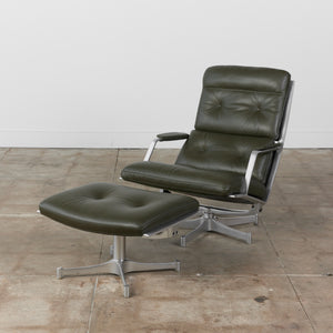 Fabricius & Kastholm FK 85 Lounge Chair and Ottoman for Kill International