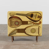 Piero Fornasetti Strumenti Musicali Magazine Rack