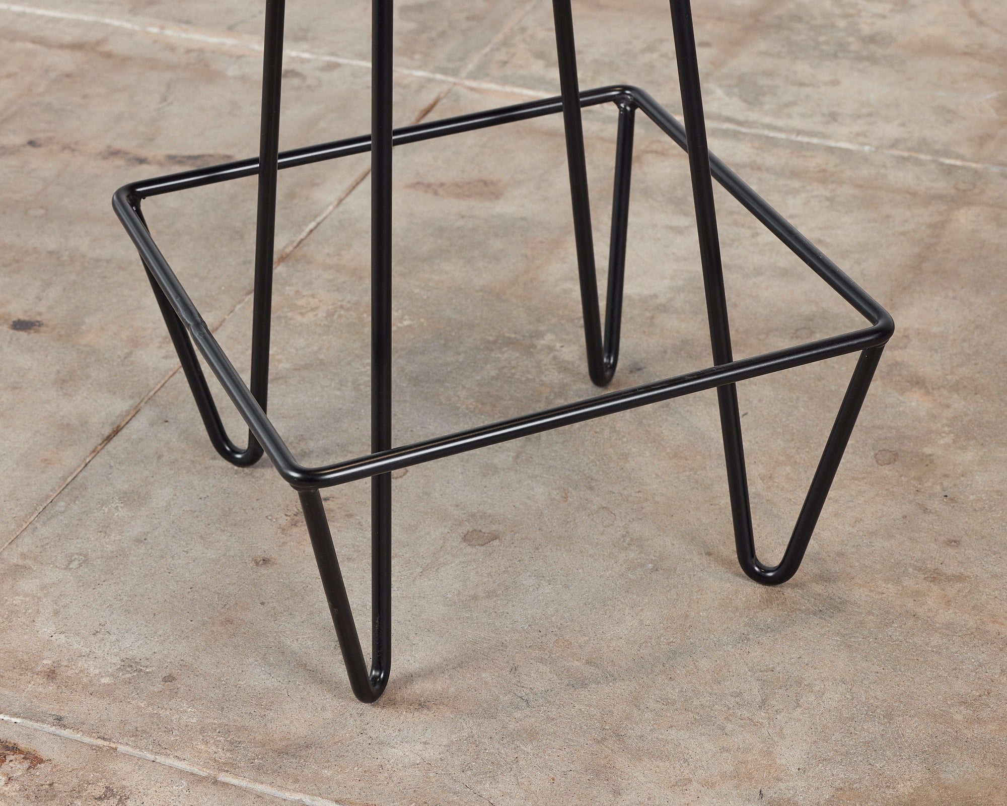 Frederick Weinberg Wrought Iron Stool