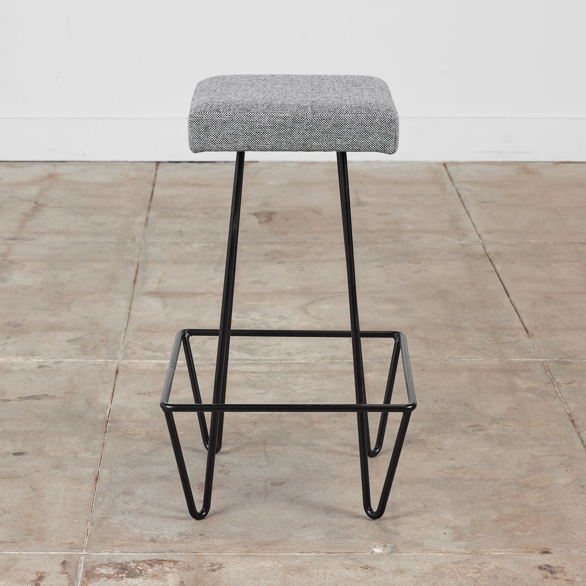 Frederick Weinberg Wrought Iron Stool