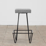 Frederick Weinberg Wrought Iron Stool