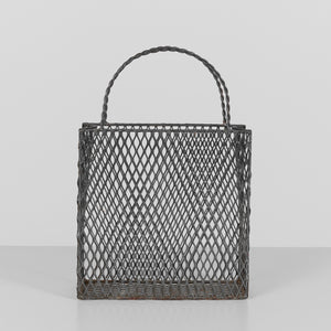 Gio Ponti Style Expanded Metal Shopping Bag
