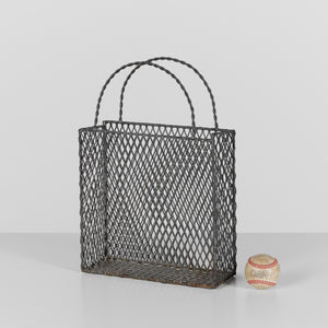 Gio Ponti Style Expanded Metal Shopping Bag