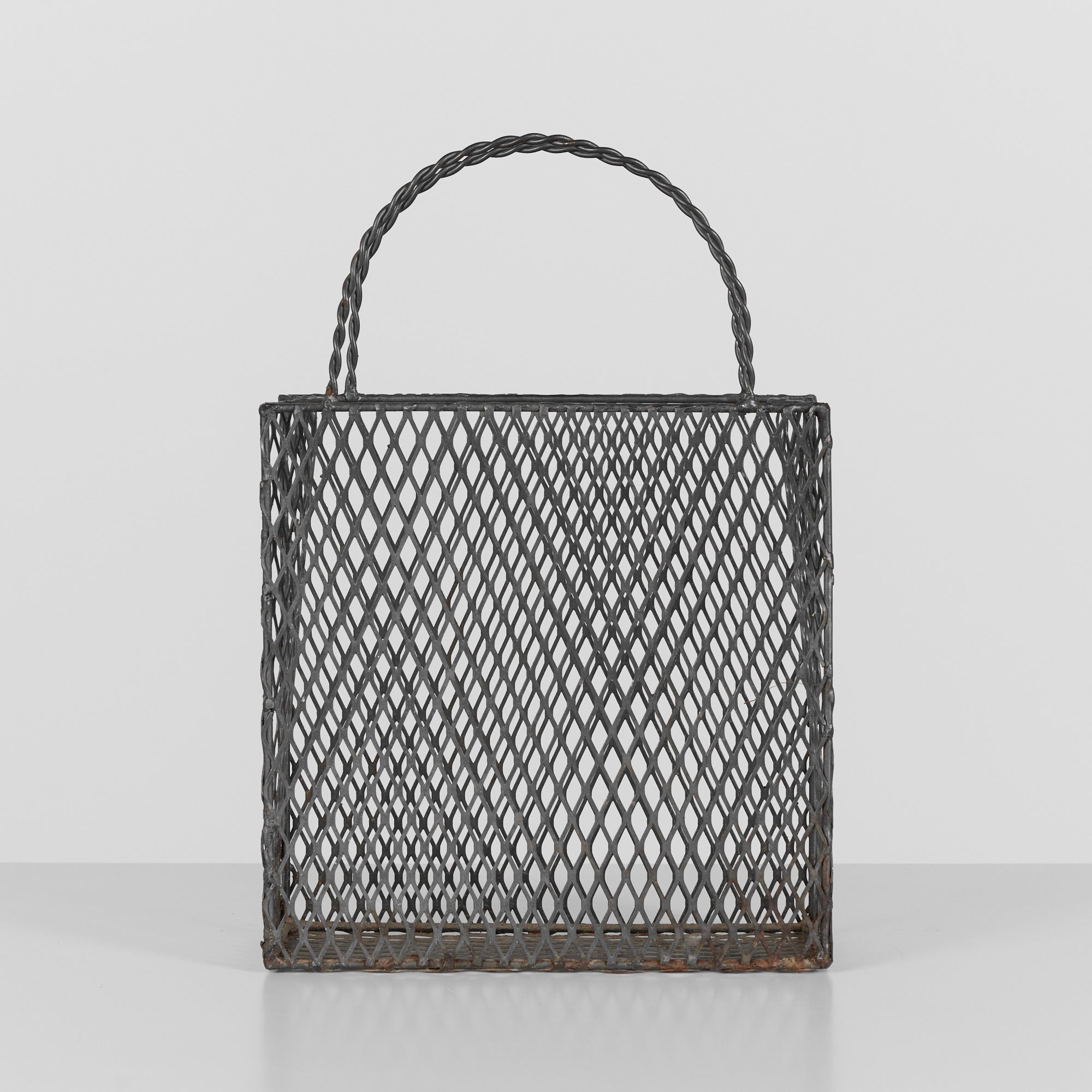 Gio Ponti Style Expanded Metal Shopping Bag