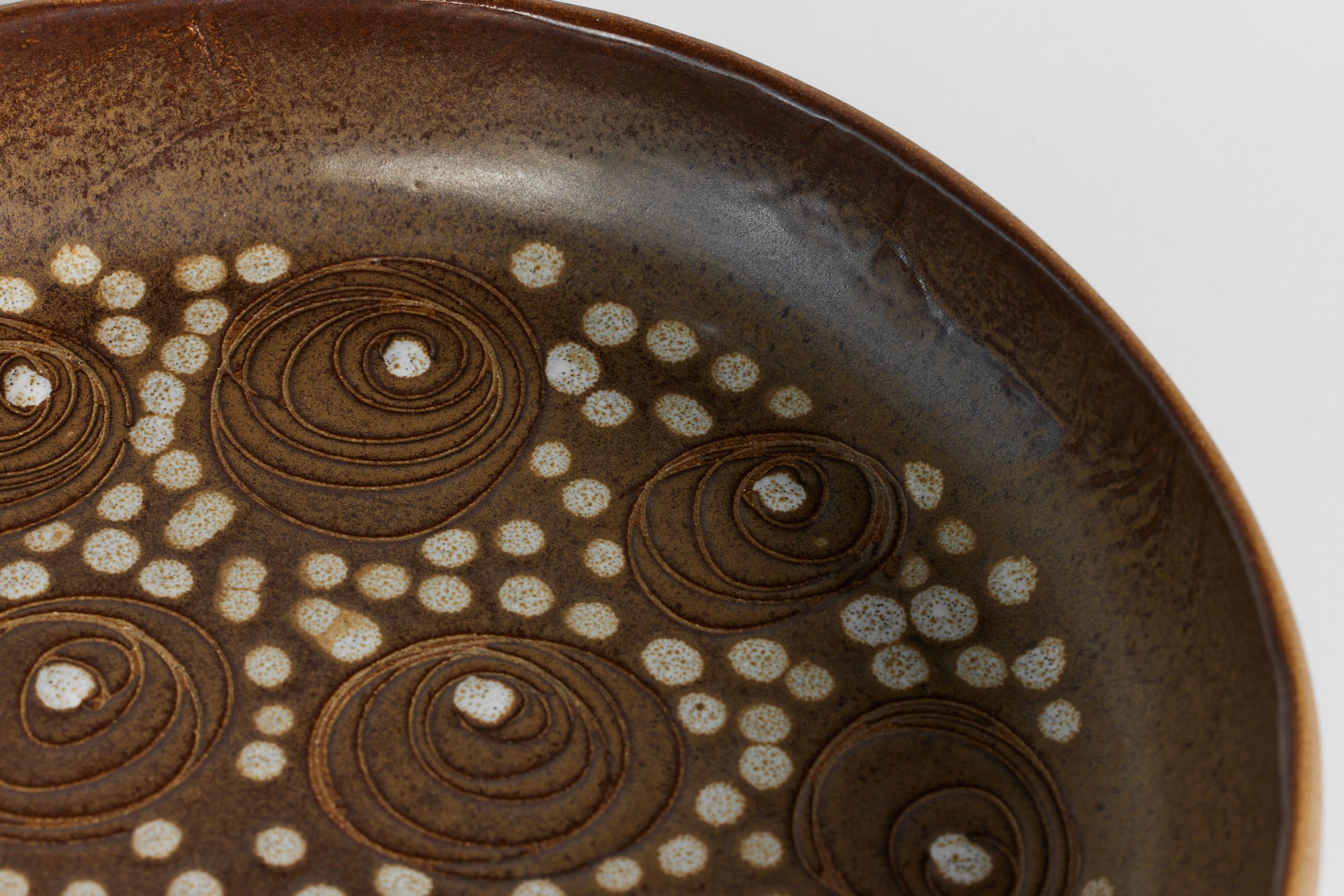 Gordon & Jane Martz Ceramic Glazed Bowl for Marshall Studios