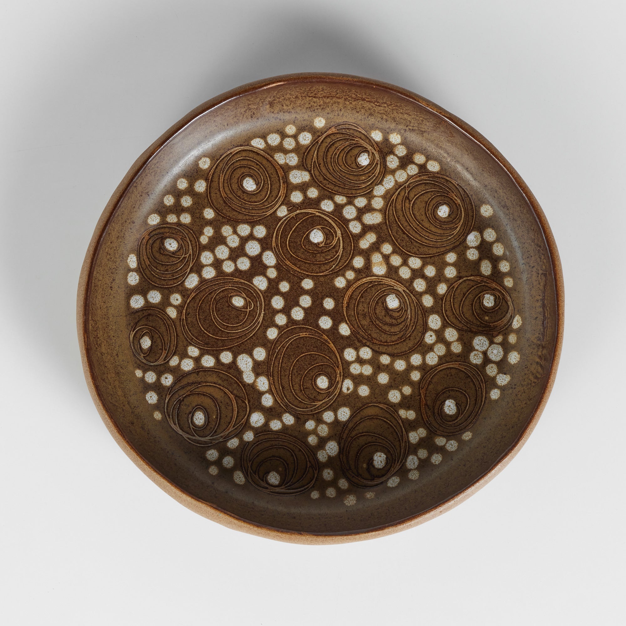 Gordon & Jane Martz Ceramic Glazed Bowl for Marshall Studios