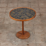 Gordon & Jane Martz Coin Tile Mosaic Side Table