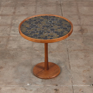 Gordon & Jane Martz Coin Tile Mosaic Side Table
