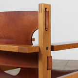 Gunnar H. Guðmundsson Leather Sling Chair