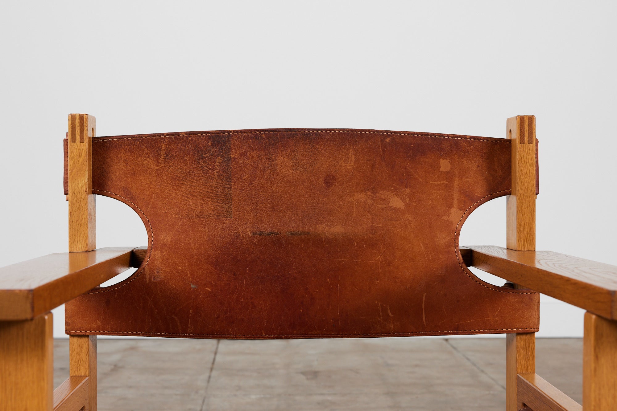 Gunnar H. Guðmundsson Leather Sling Chair