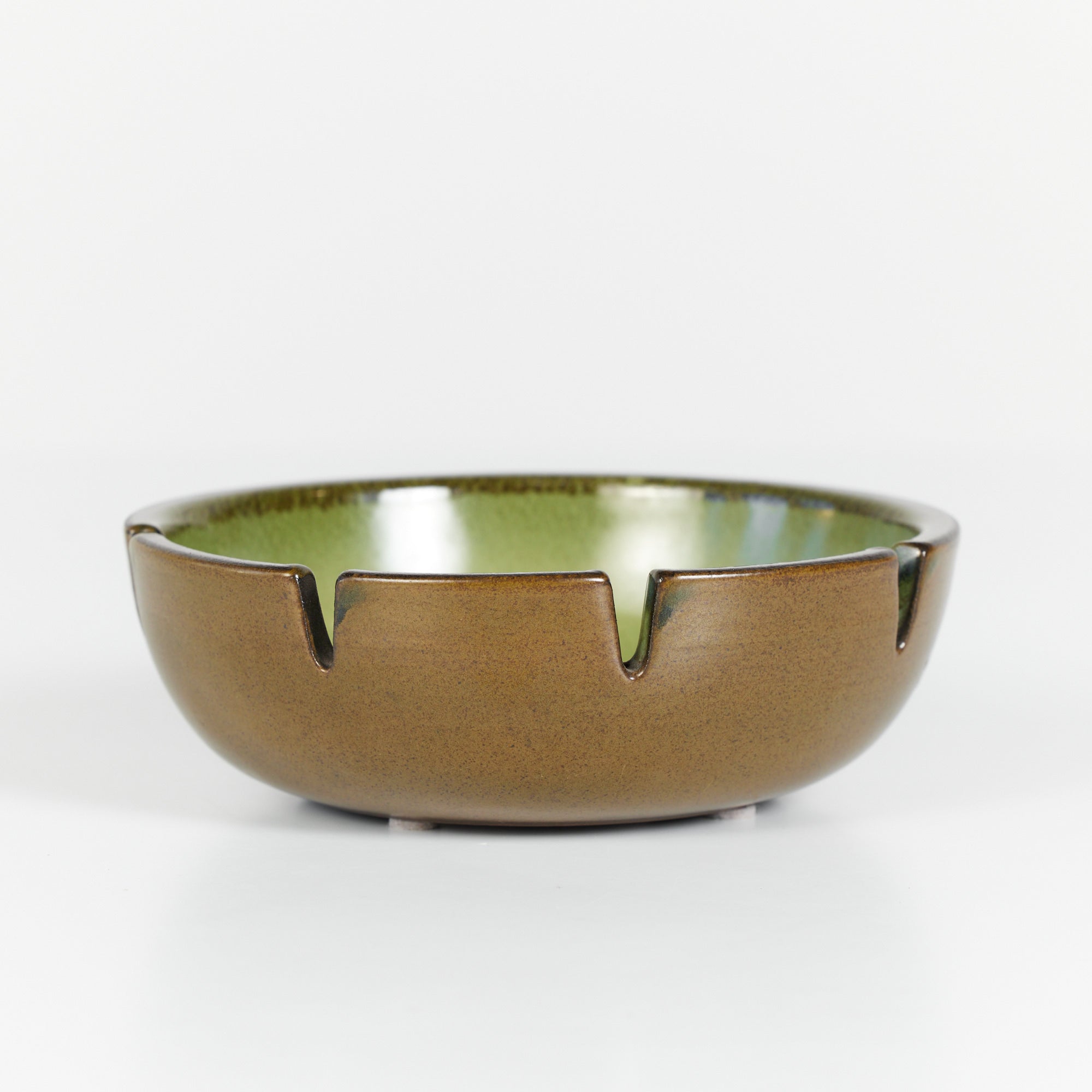 Heath Ceramics Green Glazed Ashtray