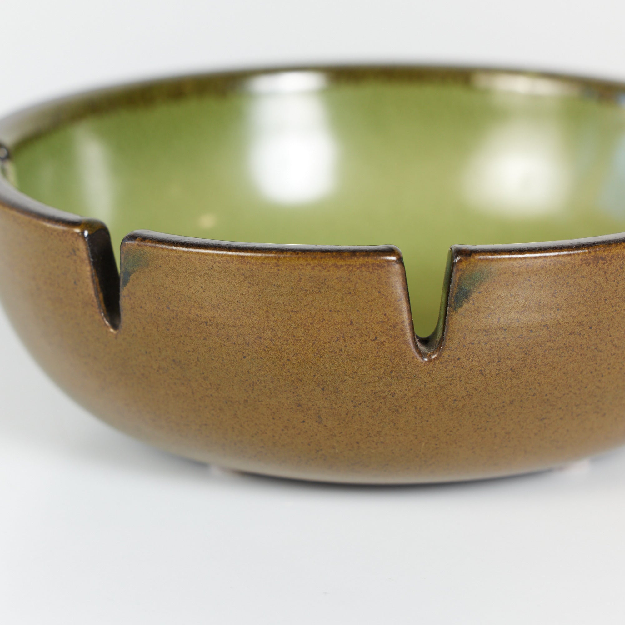 Heath Ceramics Green Glazed Ashtray