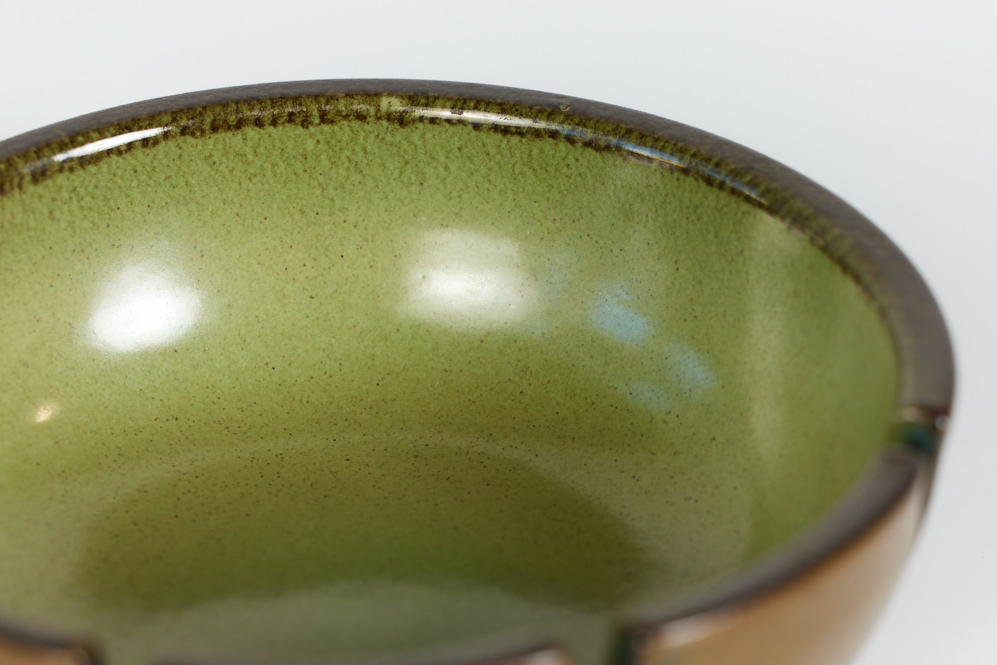 Heath Ceramics Green Glazed Ashtray