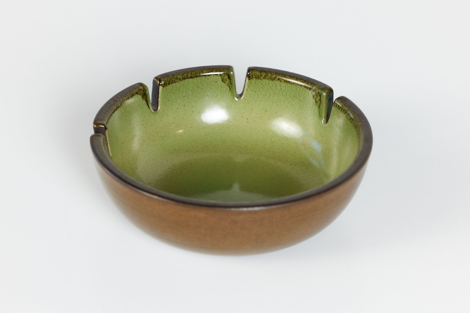 Heath Ceramics Green Glazed Ashtray