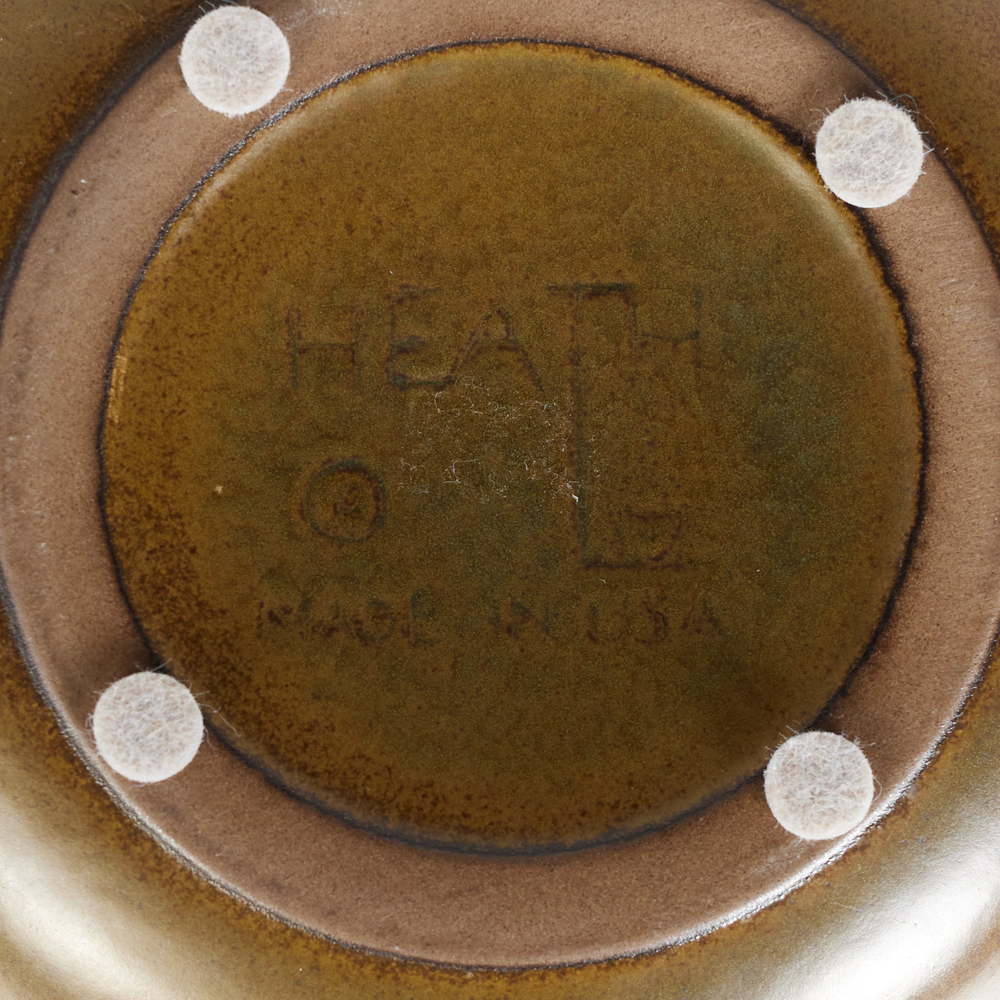 Heath Ceramics Green Glazed Ashtray