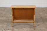 Heywood Wakefield Side Table with Magazine Rack