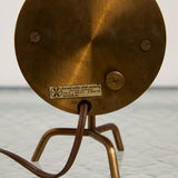 George Nelson Brass Clock for Howard Miller