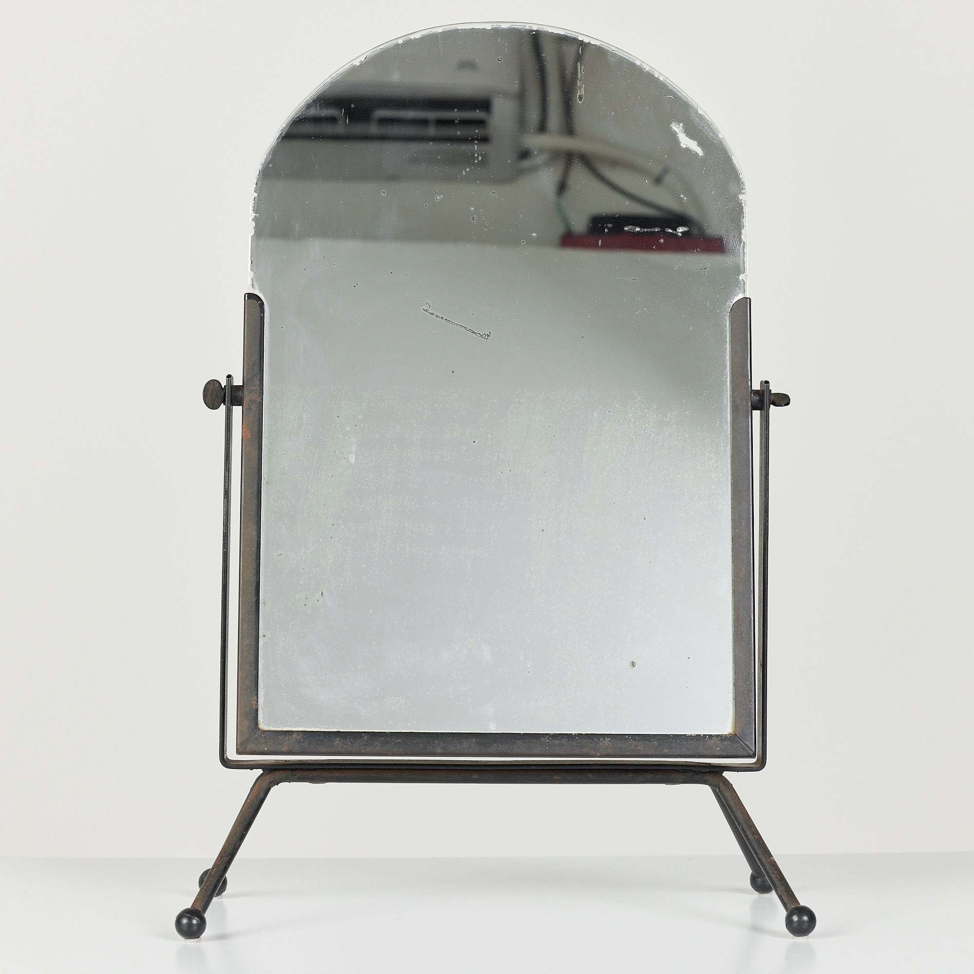 Free Standing Iron Vanity Mirror