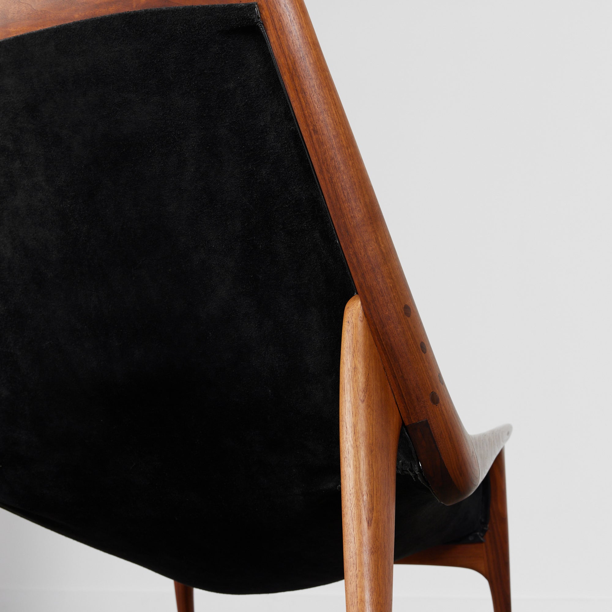 Miles Karpilow Studio Craft Leather Lounge Chair