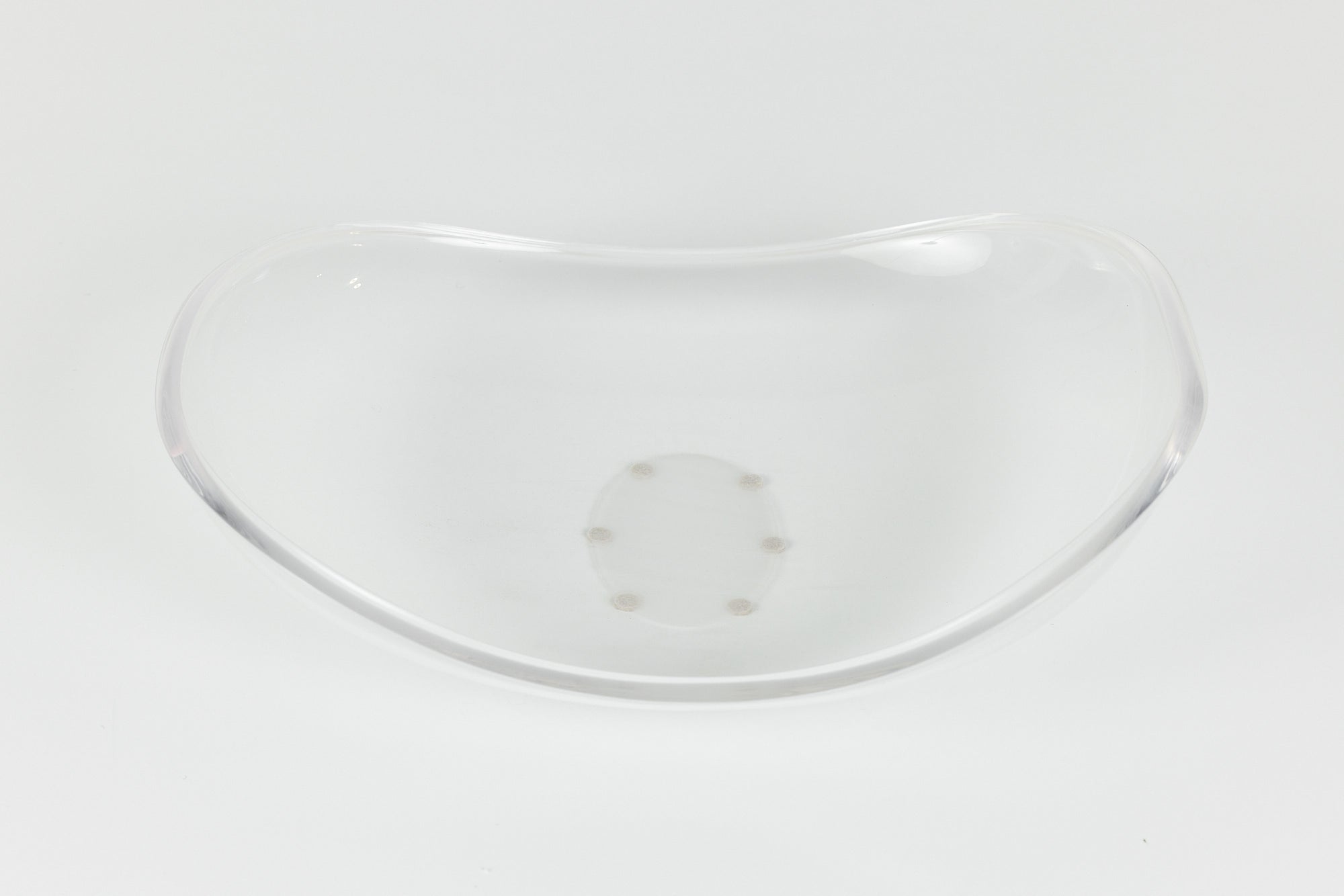 Free Form Lucite Bowl by Ritts Co.