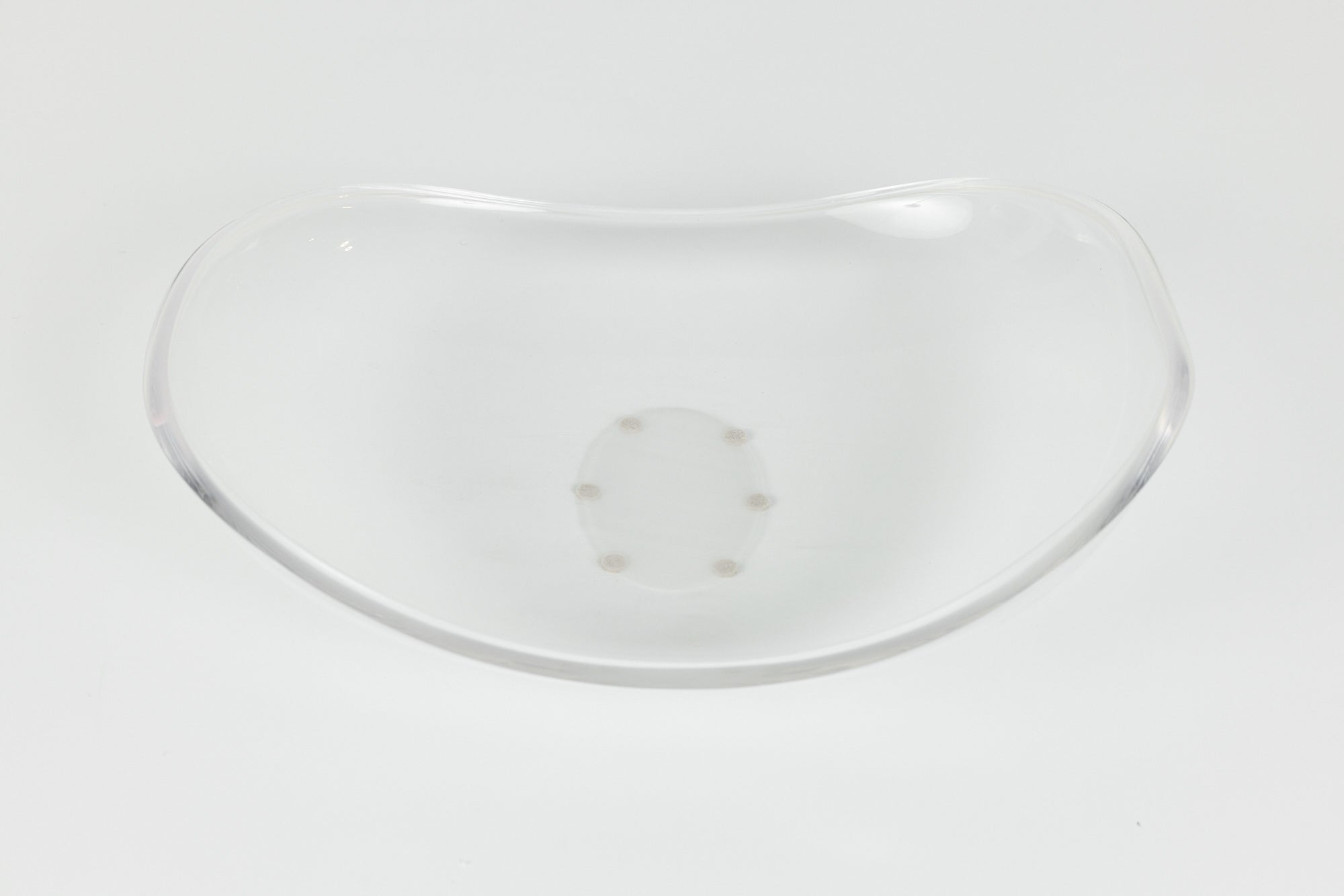 Free Form Lucite Bowl by Ritts Co.