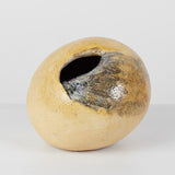 Bulbous Studio Ceramic Glazed Vessel