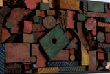 Mabel Hutchinson Style Wood Mosaic Collage