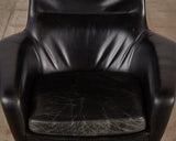Madsen & Schübell Leather Lounge Chair and Ottoman