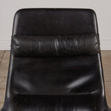 Madsen & Schübell Leather Lounge Chair and Ottoman