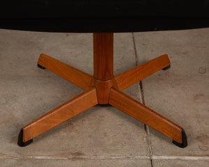 Madsen & Schübell Leather Lounge Chair and Ottoman