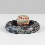 ON HOLD ** Angelo Mangiarotti Style Marble Ashtray
