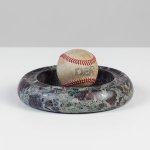 ON HOLD ** Angelo Mangiarotti Style Marble Ashtray