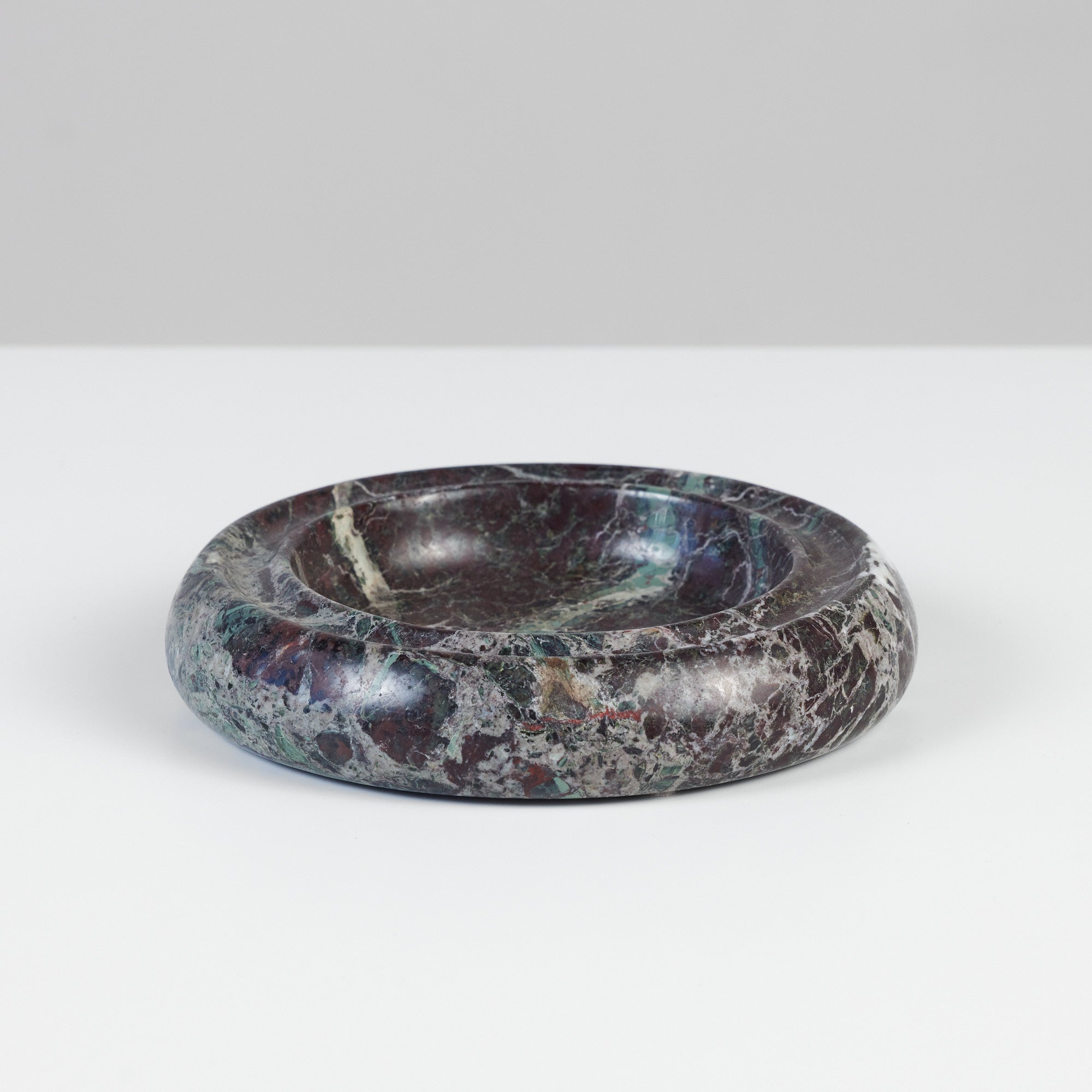 ON HOLD ** Angelo Mangiarotti Style Marble Ashtray