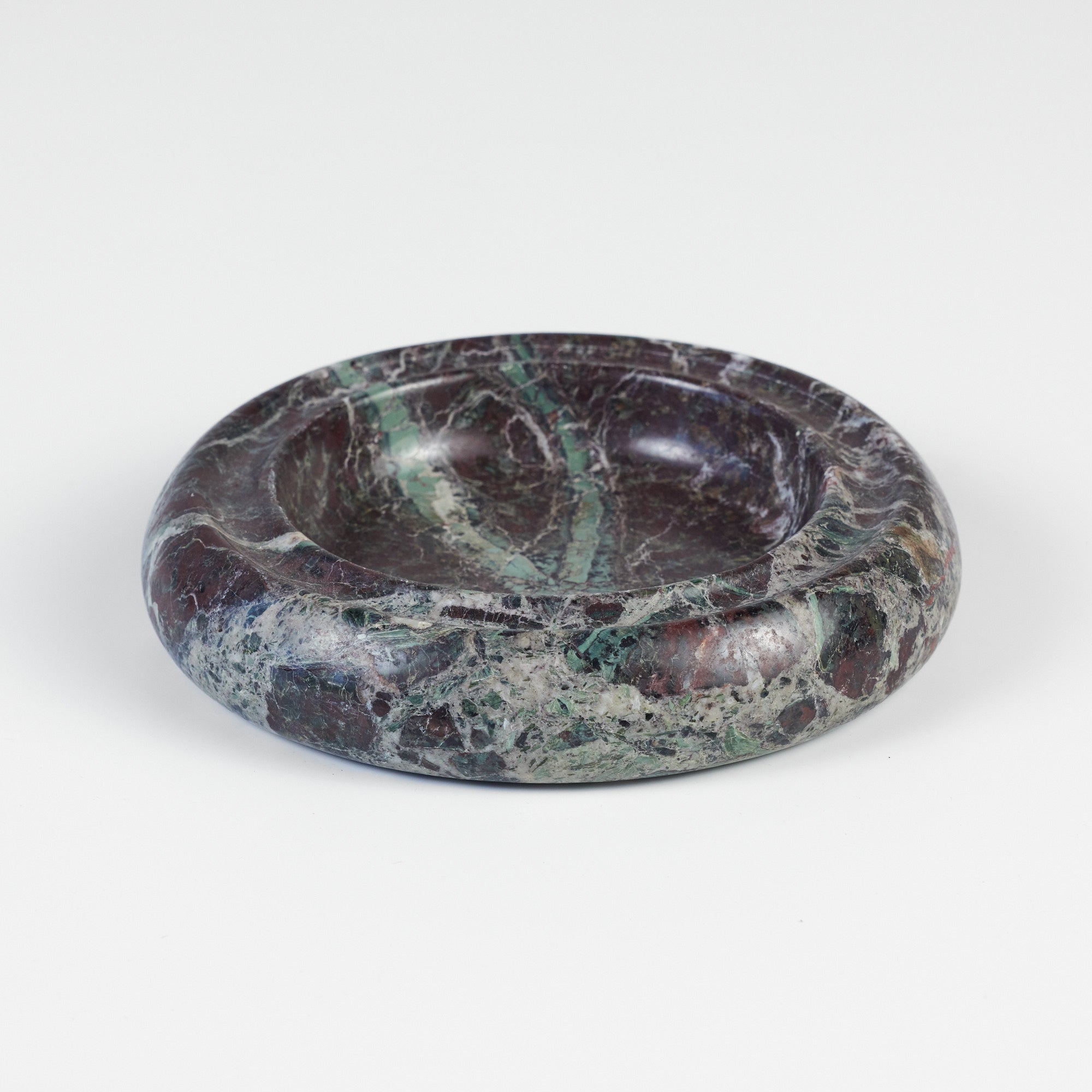 ON HOLD ** Angelo Mangiarotti Style Marble Ashtray