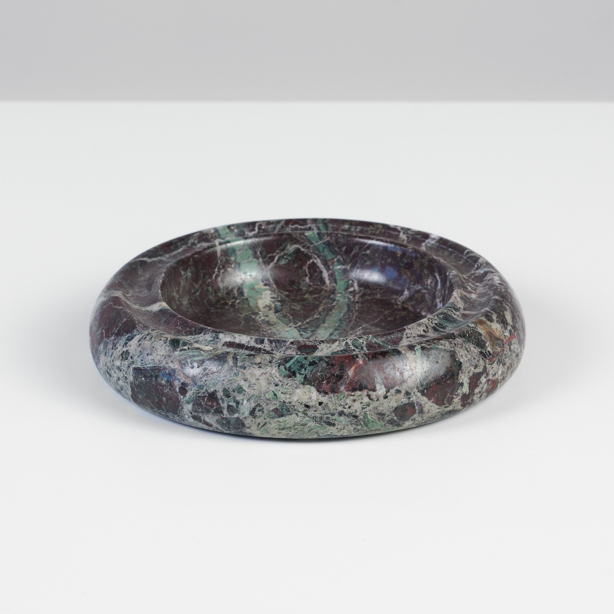 ON HOLD ** Angelo Mangiarotti Style Marble Ashtray