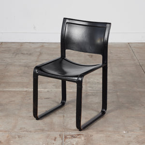 Matteo Grassi Leather Side Chair