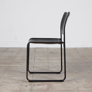 Matteo Grassi Leather Side Chair