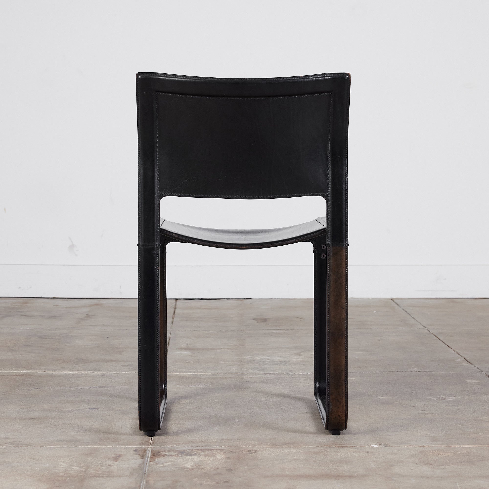 Matteo Grassi Leather Side Chair