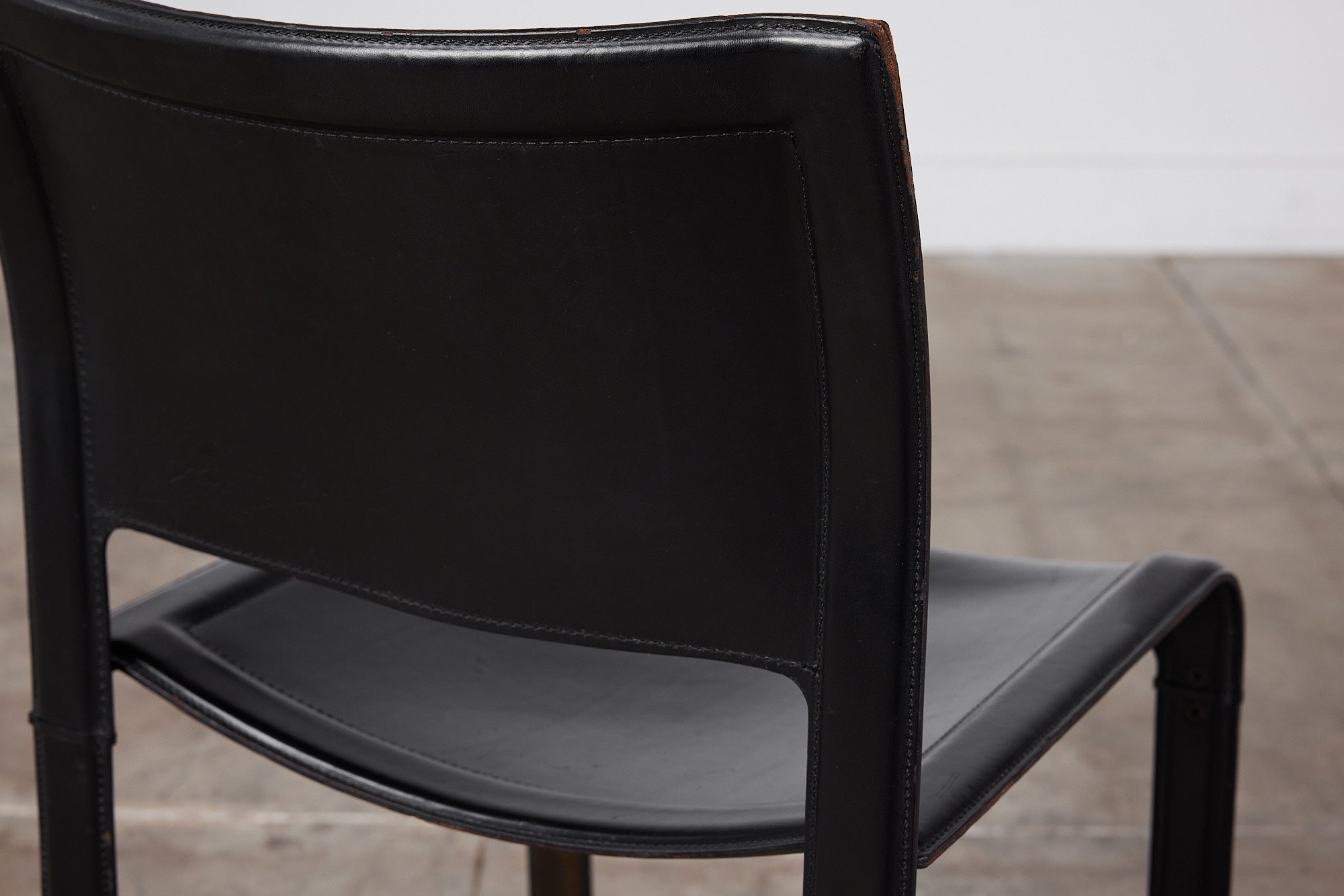 Matteo Grassi Leather Side Chair