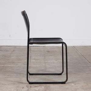 Matteo Grassi Leather Side Chair