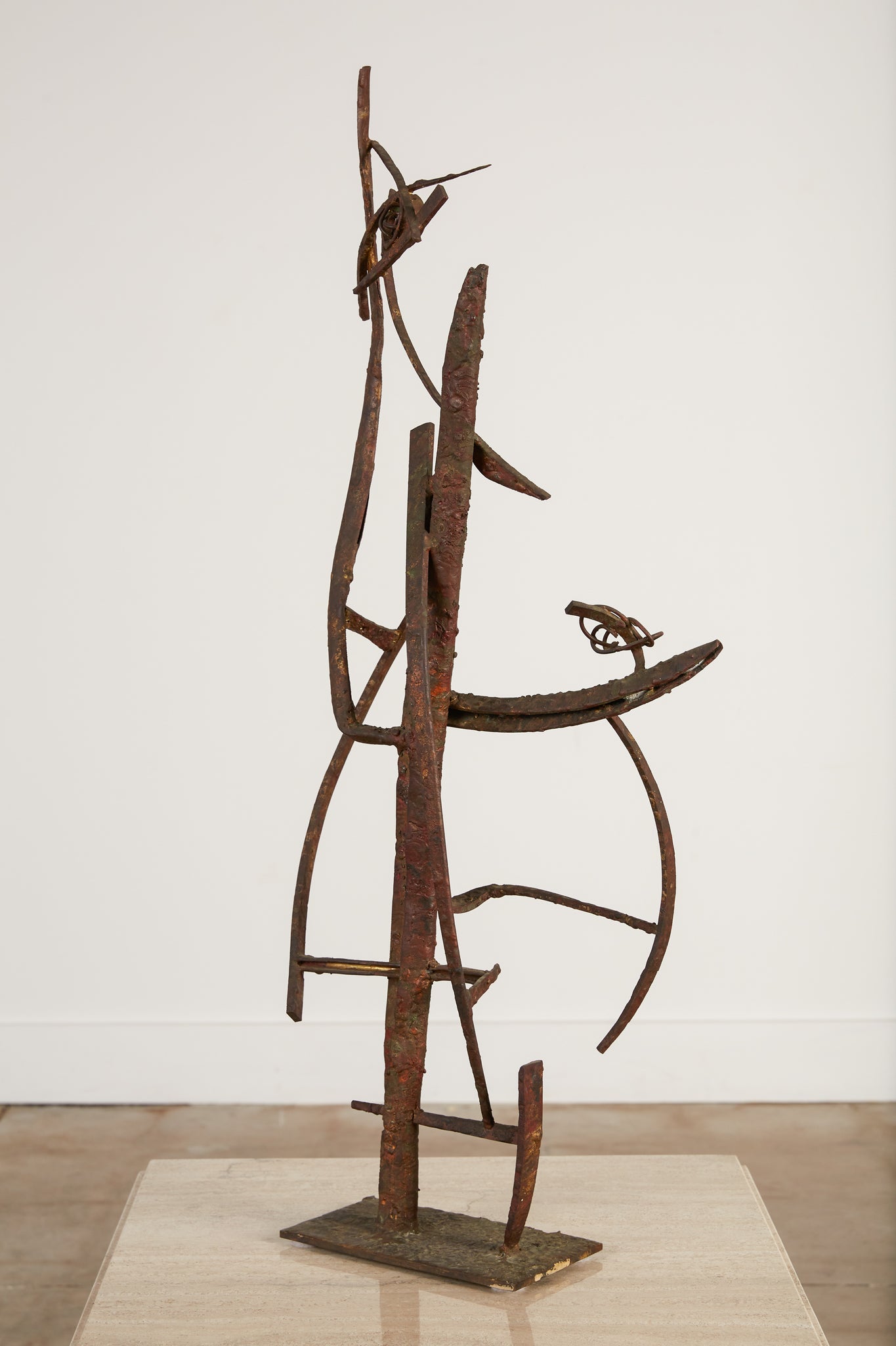 Max Finkelstein “Jacob’s Ladder” Welded Metal Sculpture