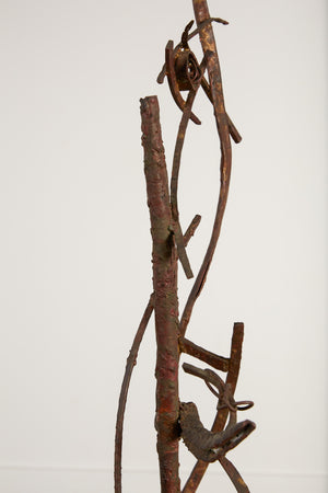 Max Finkelstein “Jacob’s Ladder” Welded Metal Sculpture