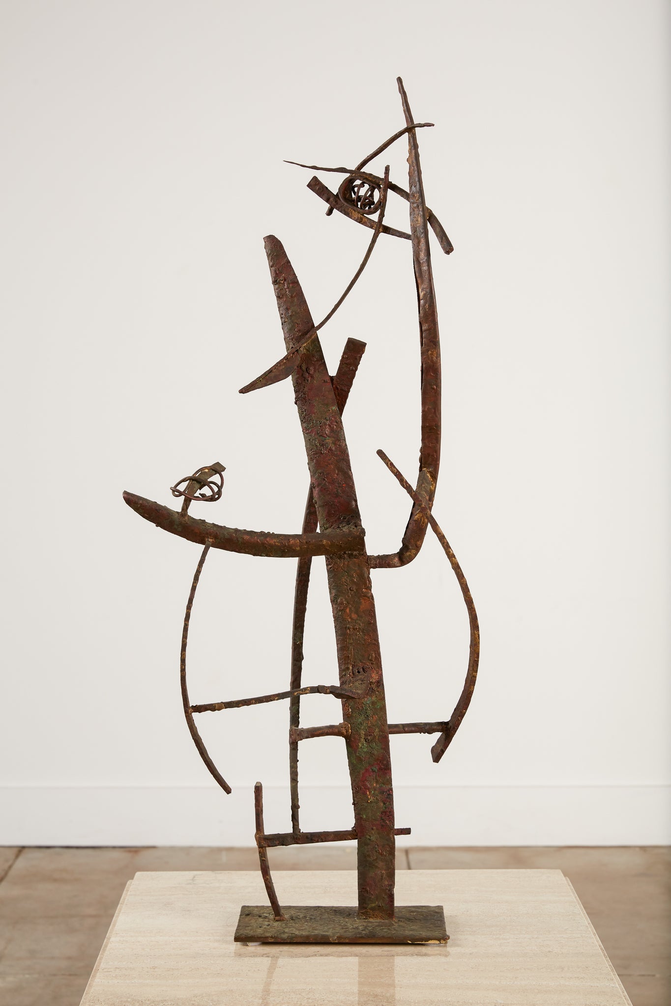 Max Finkelstein “Jacob’s Ladder” Welded Metal Sculpture