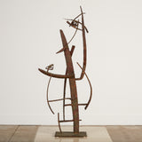 Max Finkelstein “Jacob’s Ladder” Welded Metal Sculpture