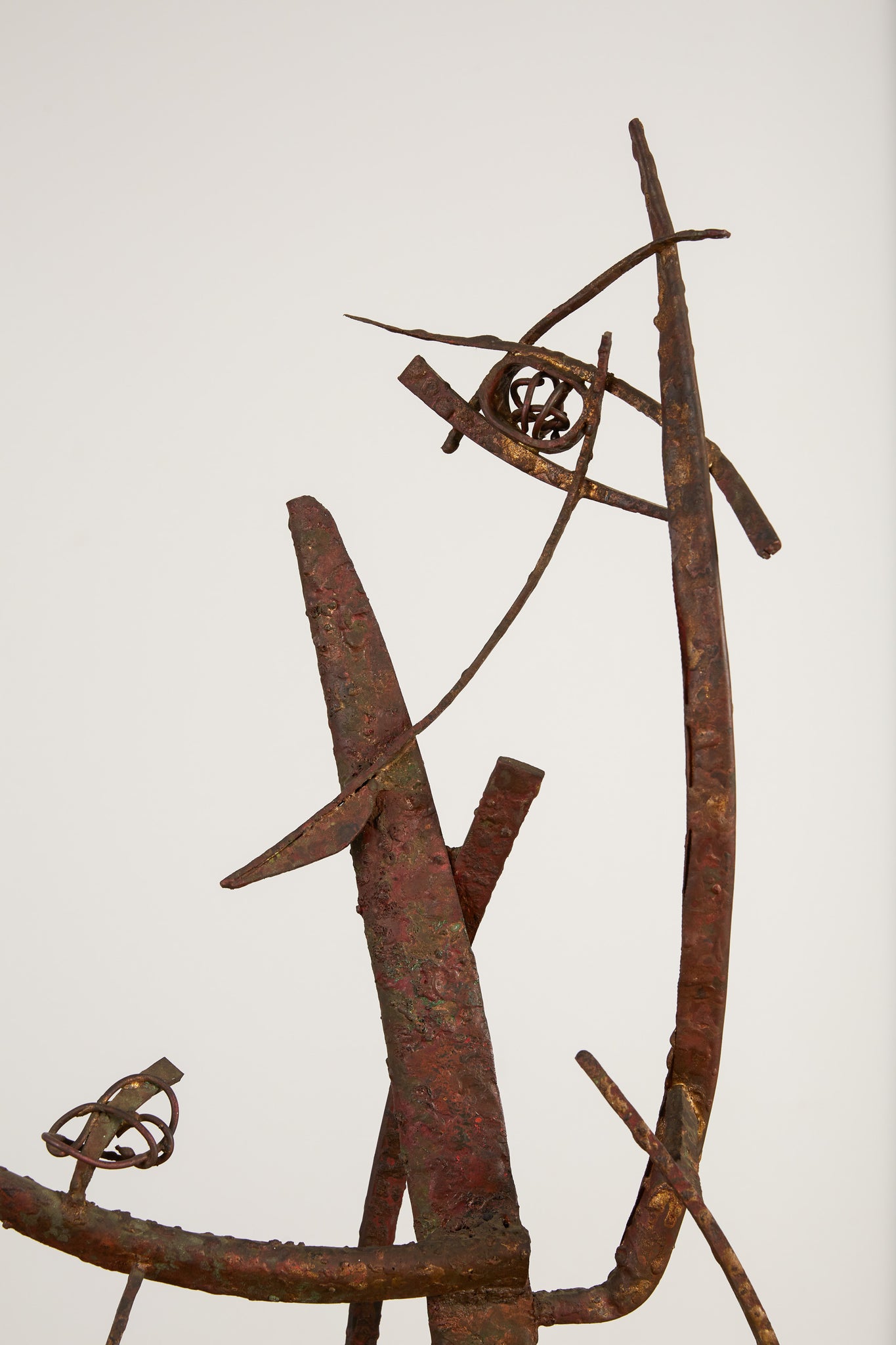 Max Finkelstein “Jacob’s Ladder” Welded Metal Sculpture