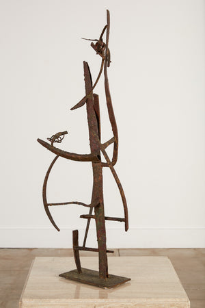 Max Finkelstein “Jacob’s Ladder” Welded Metal Sculpture