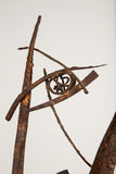 Max Finkelstein “Jacob’s Ladder” Welded Metal Sculpture