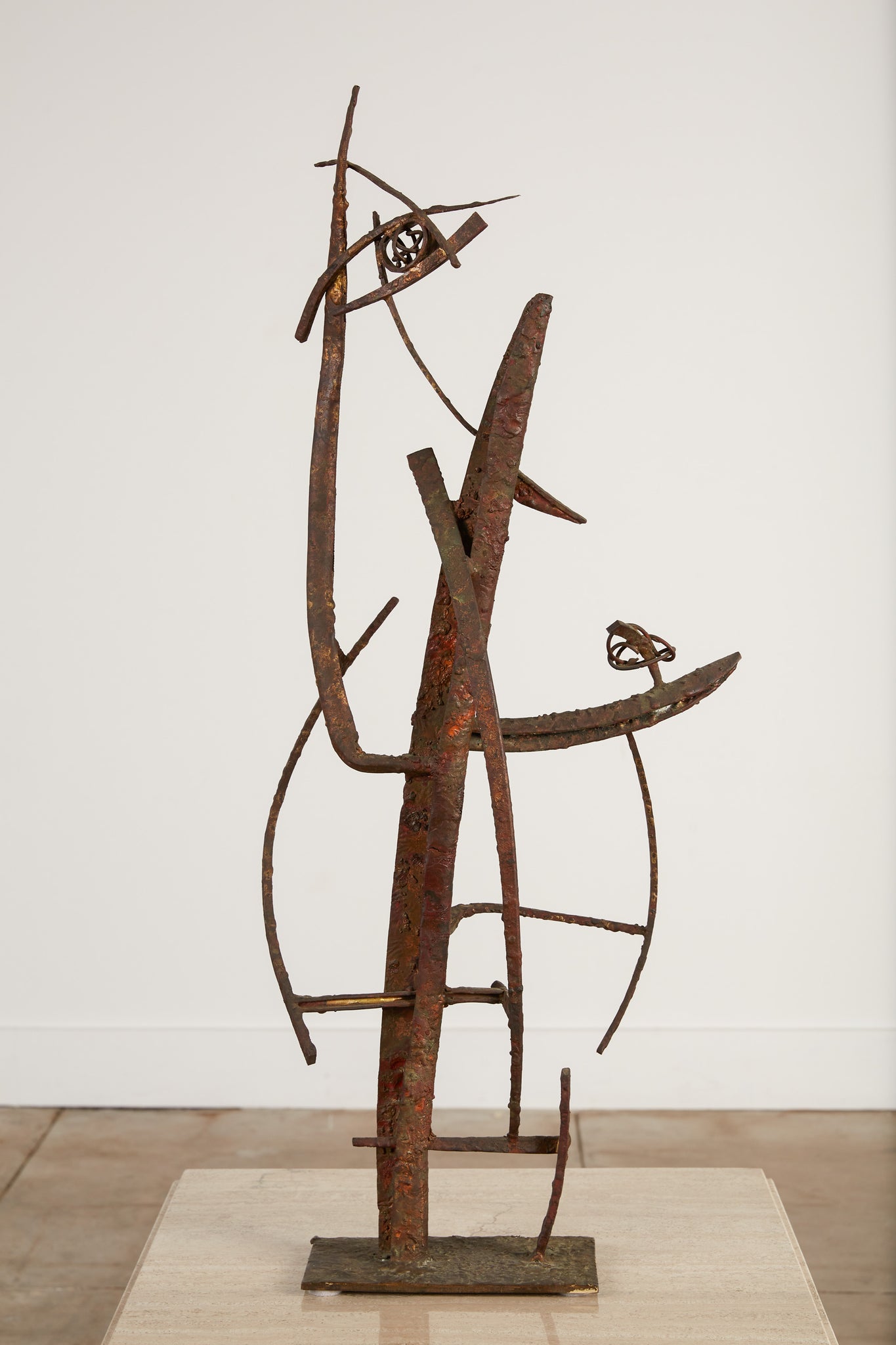 Max Finkelstein “Jacob’s Ladder” Welded Metal Sculpture