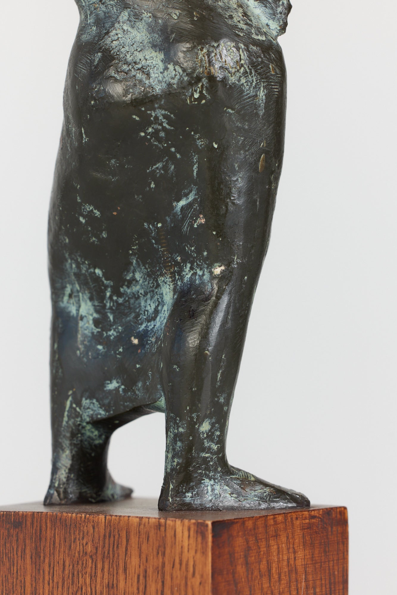 Mother and Child Mounted Sculpture
